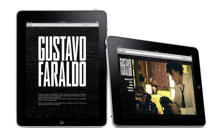 IPAD GUSTAVO FARALDO